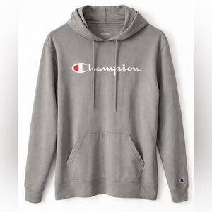 NWT CHAMPION Lightweight Hooded Top Grey | Small |